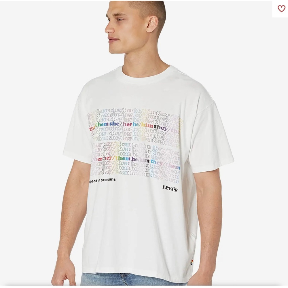 Levi’s Premium Pride Liberation Multi Roadtrip T-Shirt - New